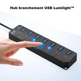 Hub branchement USB Lumilight™️
